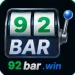 92bar Game logo featuring a slot machine style design with 92 BAR branding and online gaming platform theme