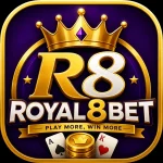 Royal8Bet logo featuring a golden crown gold.